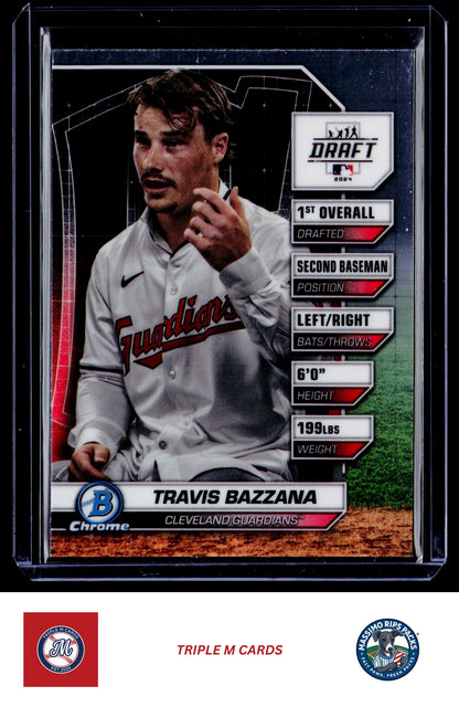 2024 Bowman Draft #BDN-1 Travis Bazzana Bowman Draft Night