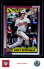 2025 Topps Chrome Update #90CU-8 Adley Rutschman 1990 Topps Chrome