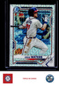 2021 Bowman #BCP-81 Drew Waters Chrome Prospects Mojo Refractor