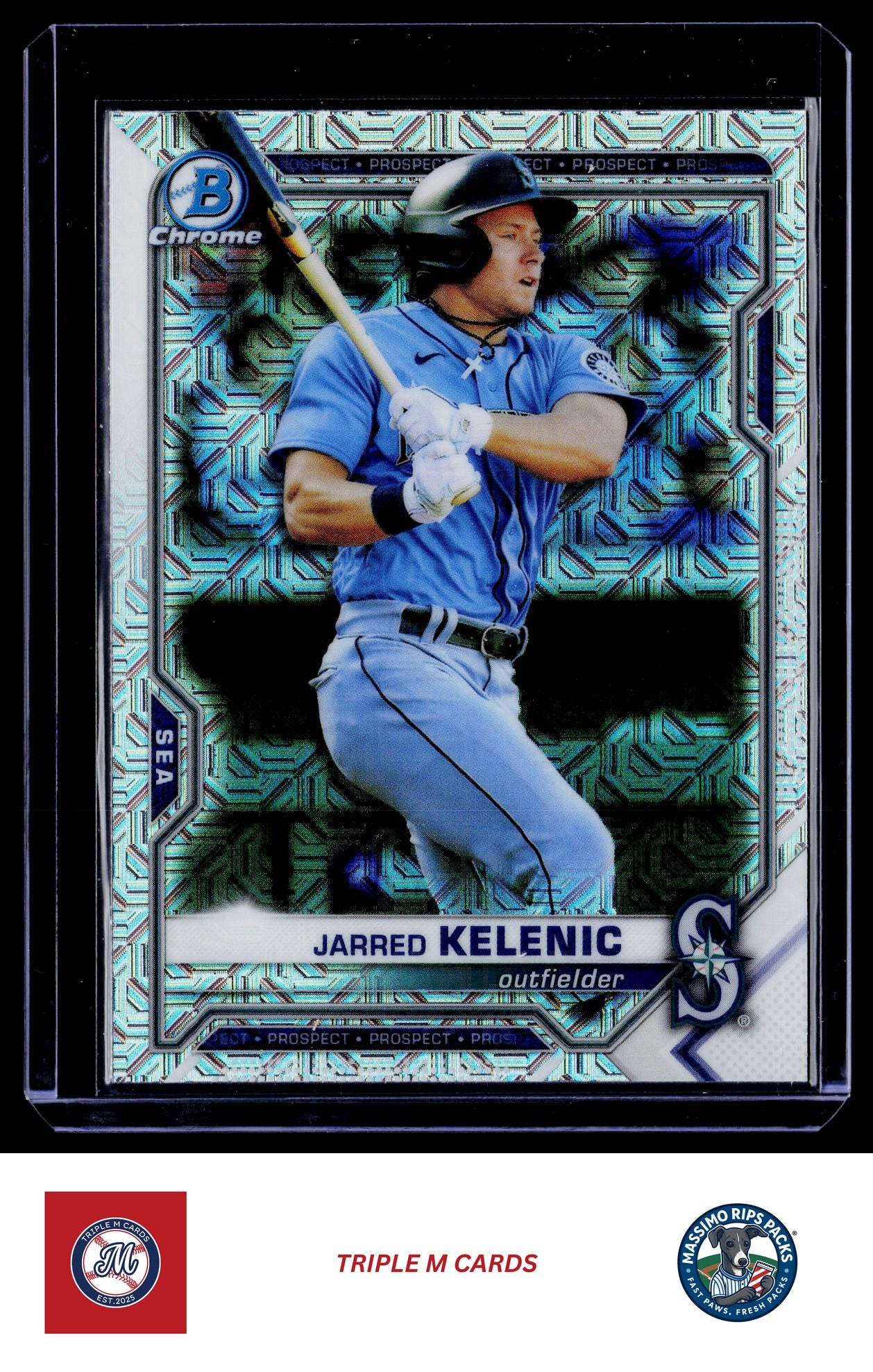 2021 Bowman #BCP-102 Jarred Kelenic Chrome Prospects