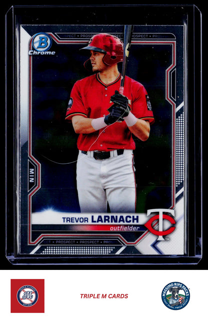 2021 Bowman #BCP-80 Trevor Larnach Chrome Prospects