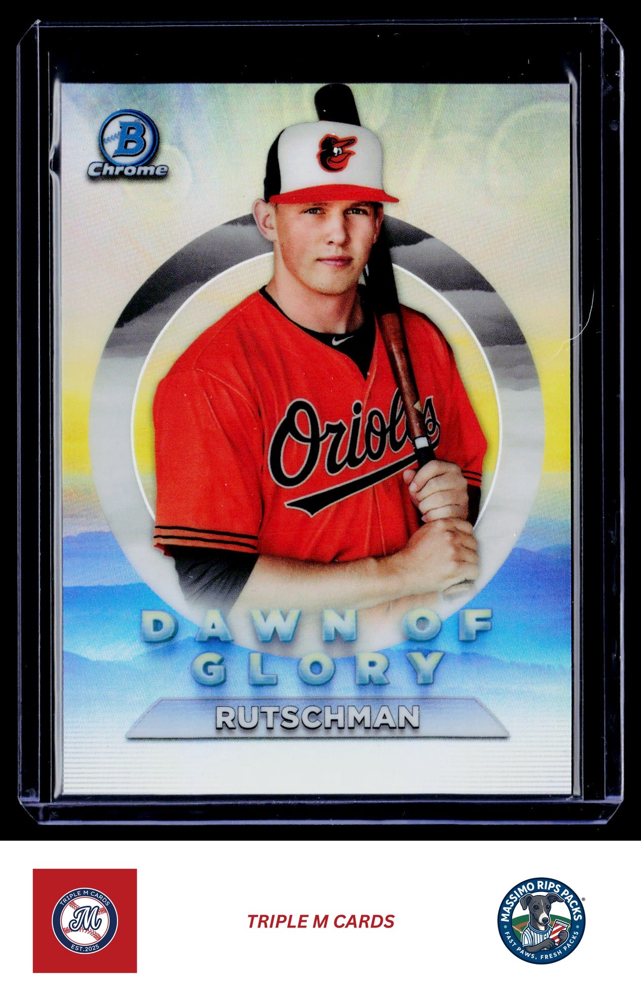 2020 Bowman Chrome #DG-13 Adley Rutschman Dawn of Glory