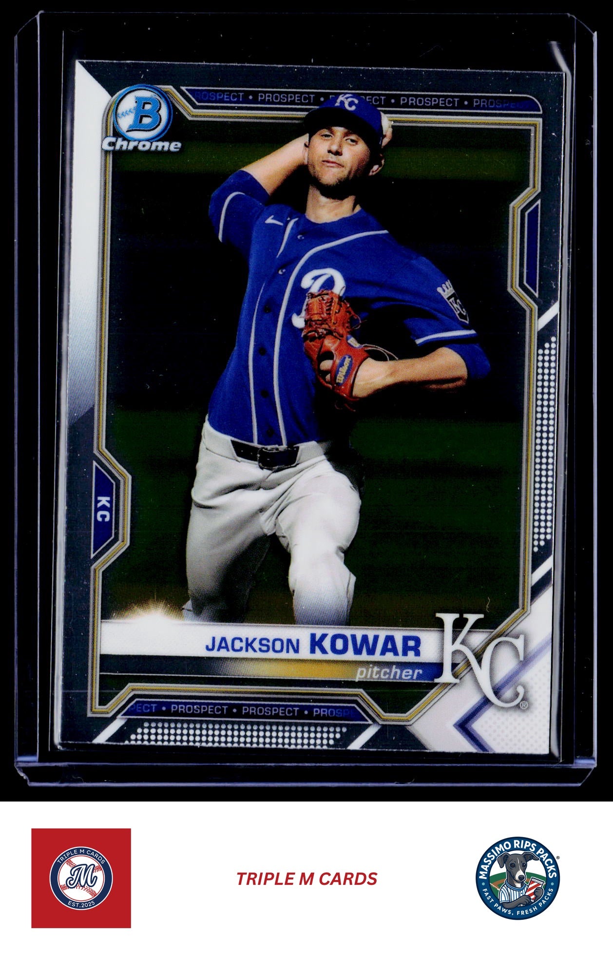 2021 Bowman 1st Edition #BFE-43 Jackson Kowar