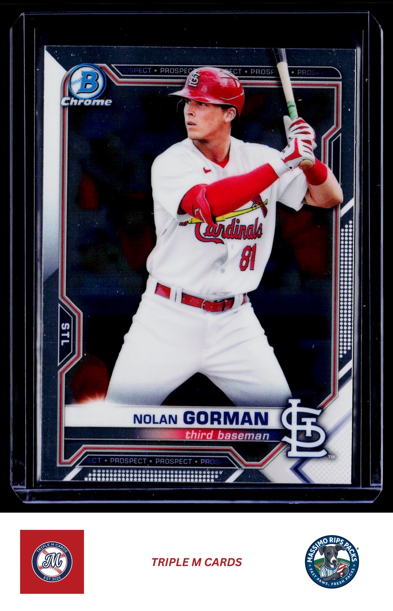 2021 Bowman Draft #BDC-56 Malcom Nunez Chrome