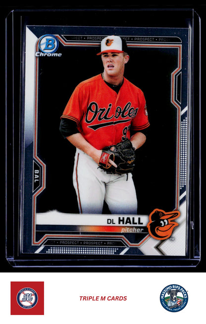 2021 Bowman #BP-122 DL Hall Prospects
