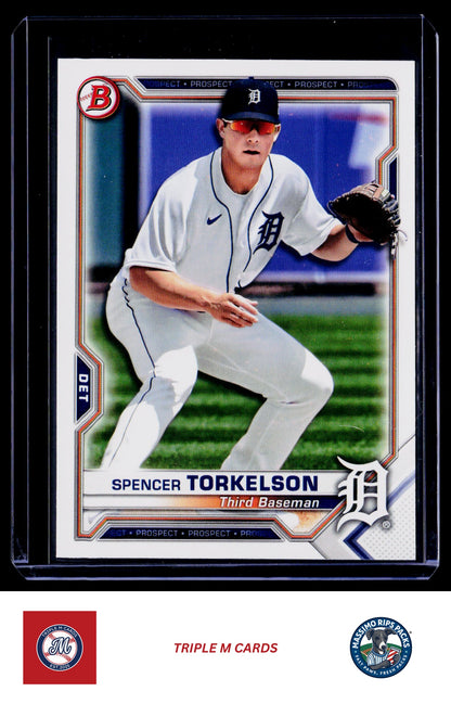2021 Bowman #BCP-96 Spencer Torkelson Chrome Prospects