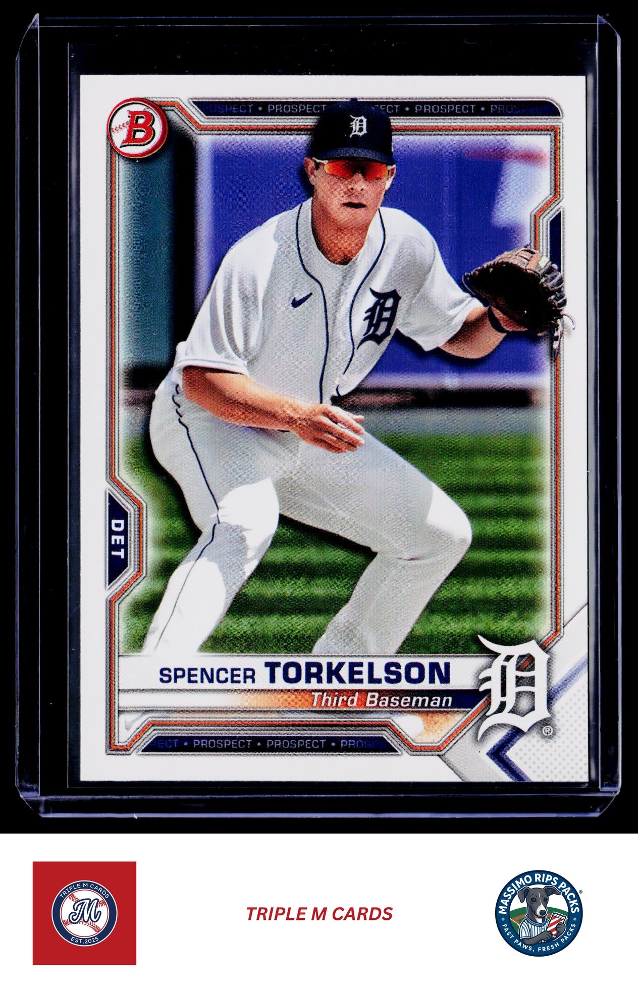 2021 Bowman #BCP-96 Spencer Torkelson Chrome Prospects