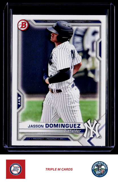 2021 Bowman 1st Edition #BFE-13 Jasson Dominguez