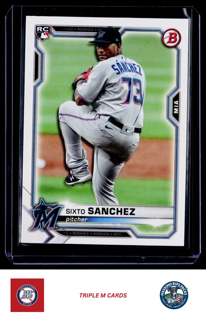 2021 Bowman #13 Sixto Sanchez