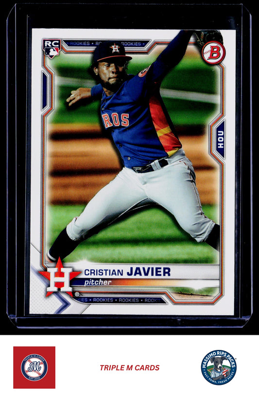 2021 Bowman #83 Cristian Javier
