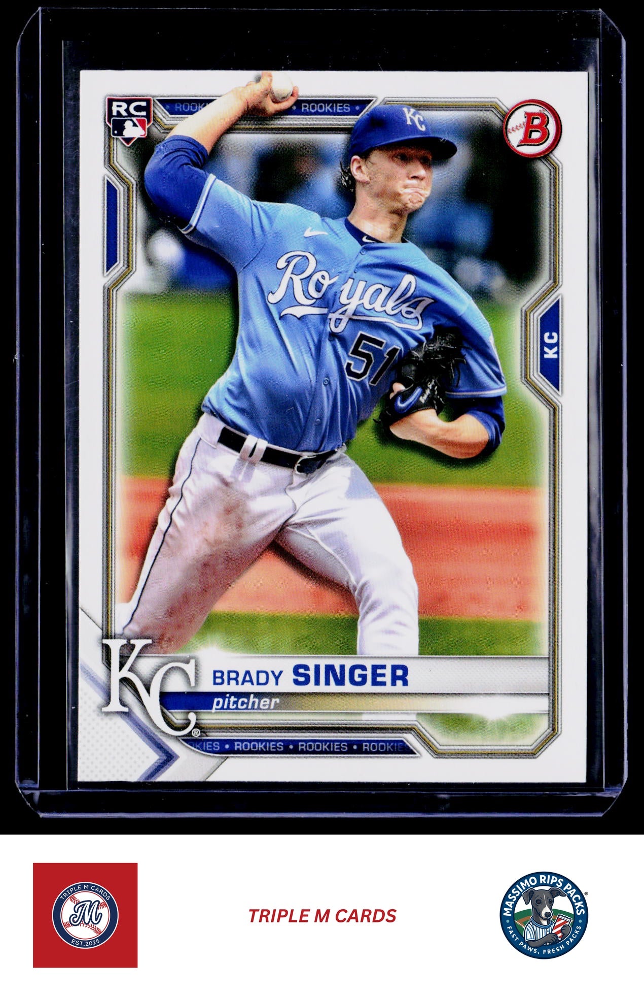 2021 Bowman #29 Brady Singer