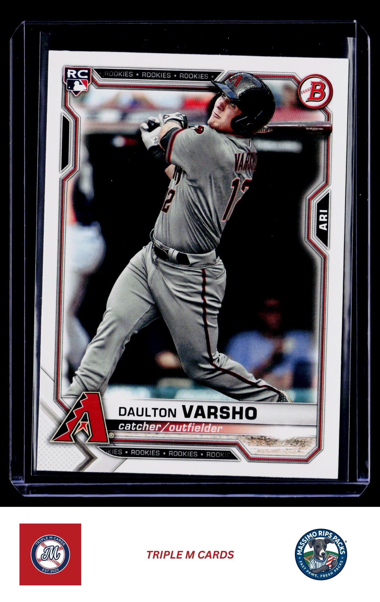 2021 Bowman #81 Daulton Varsho