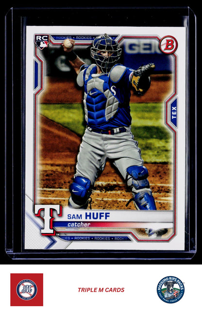 2021 Bowman #23 Sam Huff