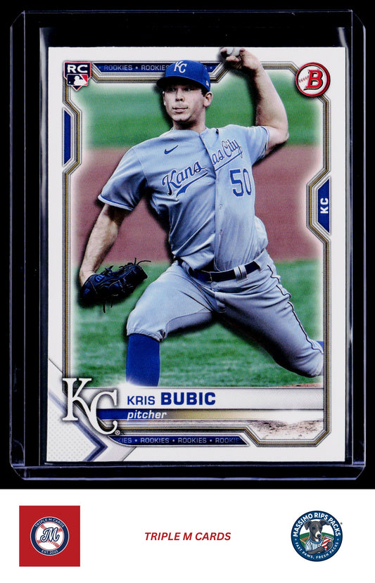 2021 Bowman #57 Kris Bubic