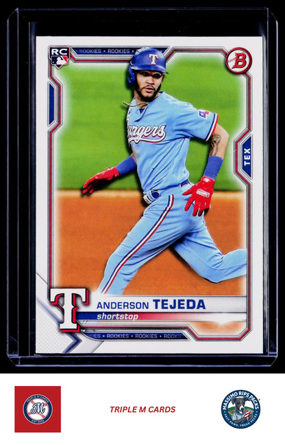 2021 Bowman #33 Anderson Tejeda