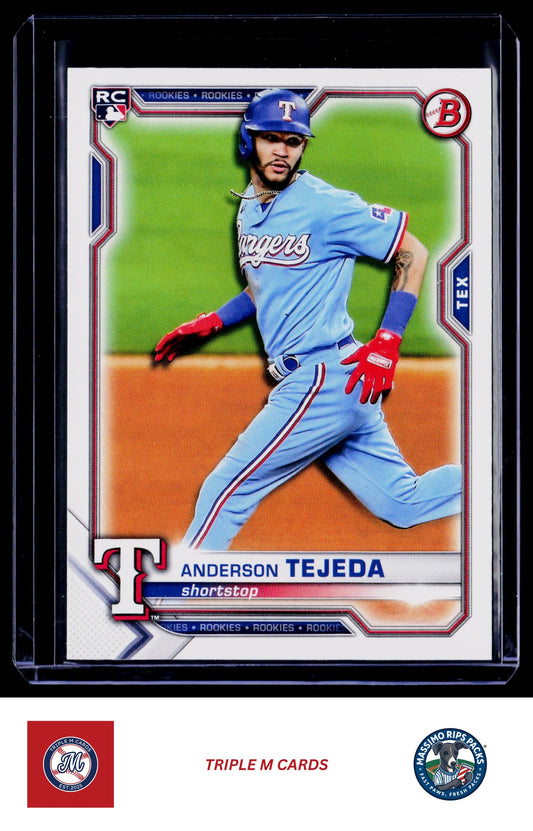 2021 Bowman #33 Anderson Tejeda