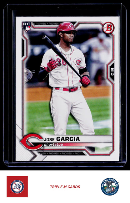 2021 Bowman #56 Jose Garcia