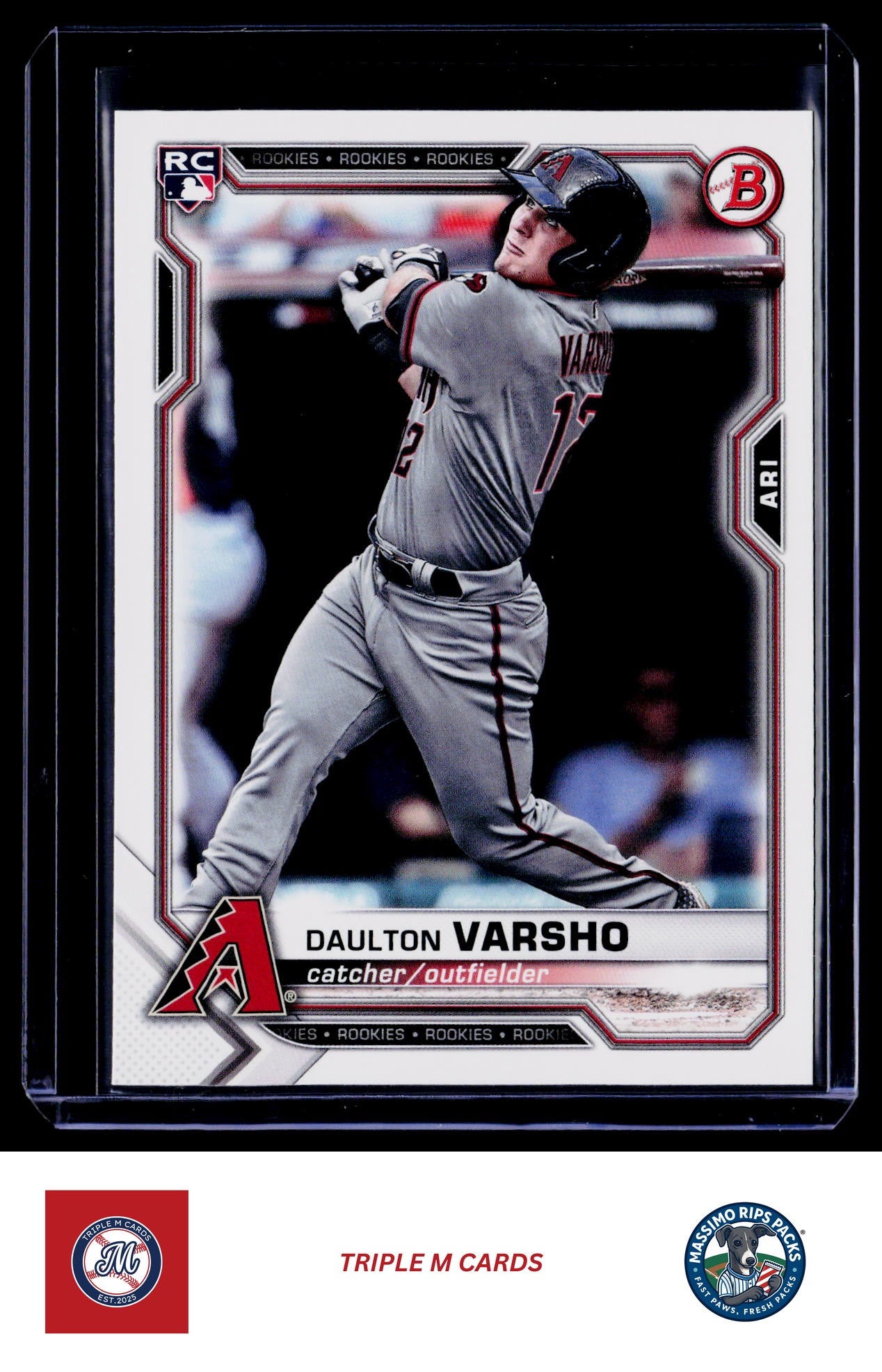 2021 Bowman #81 Daulton Varsho