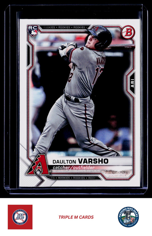 2021 Bowman #81 Daulton Varsho