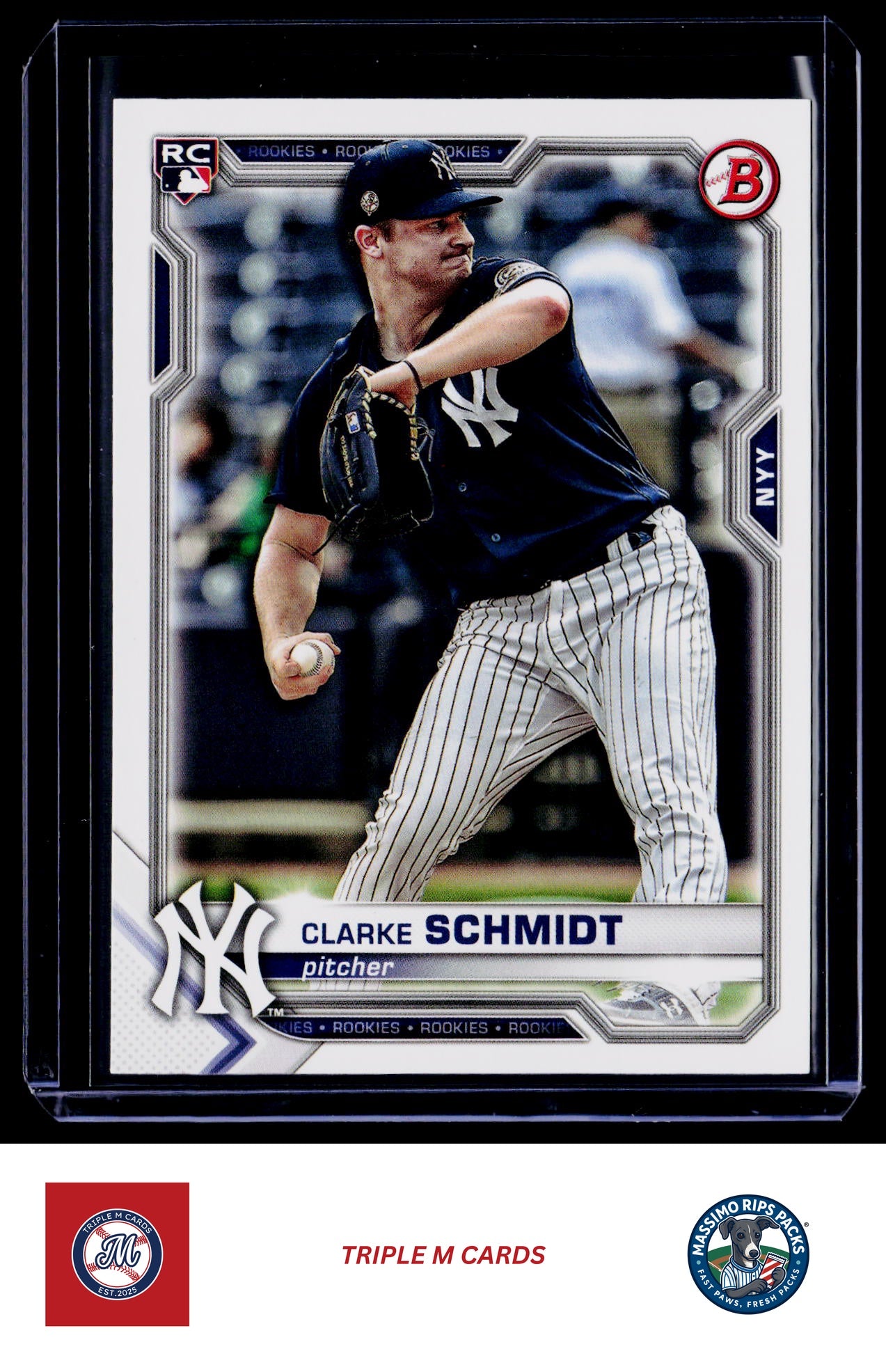 2021 Bowman #98 Clarke Schmidt
