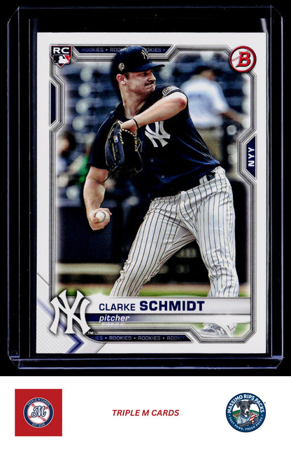 2021 Bowman #98 Clarke Schmidt