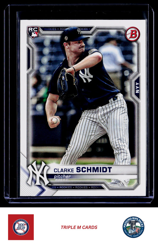 2021 Bowman #98 Clarke Schmidt