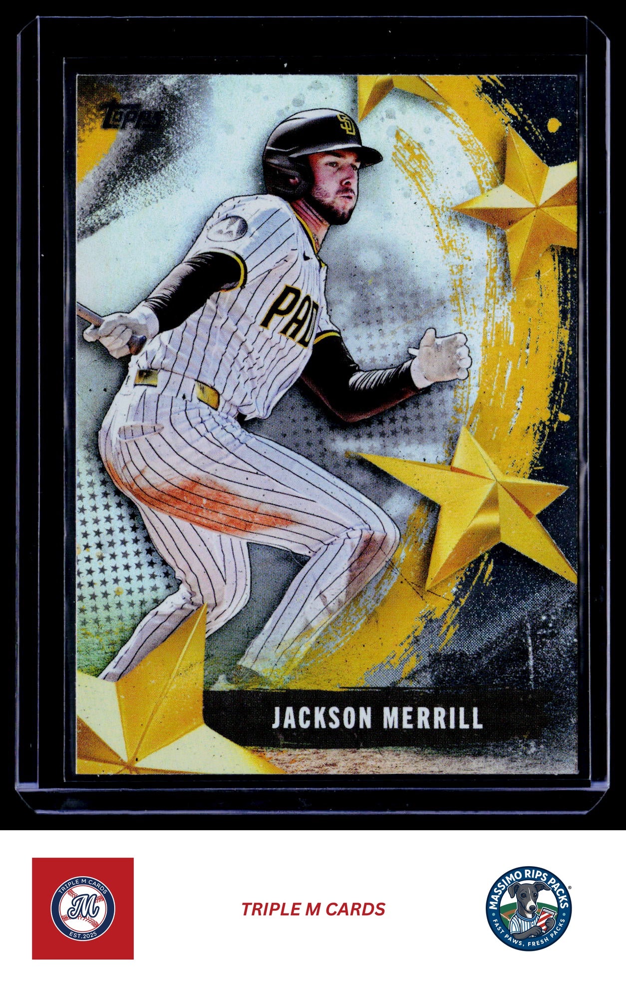 2025 Topps Update #SMLB-80 Jackson Merrill Stars of MLB Pink