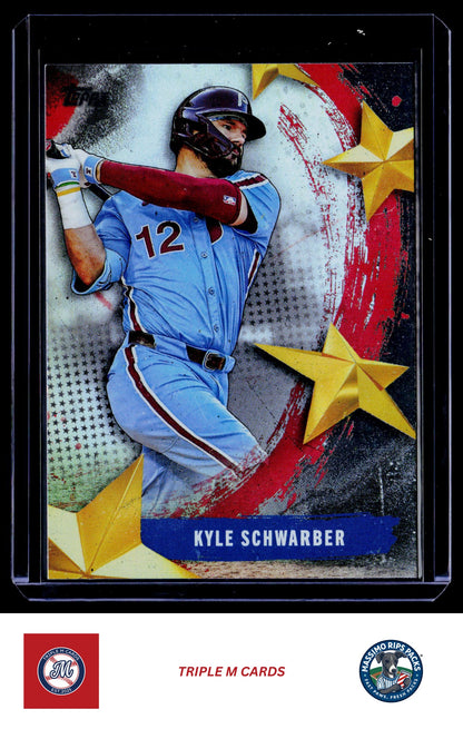 2025 Topps Update #SMLB-82 Kyle Schwarber Stars of MLB
