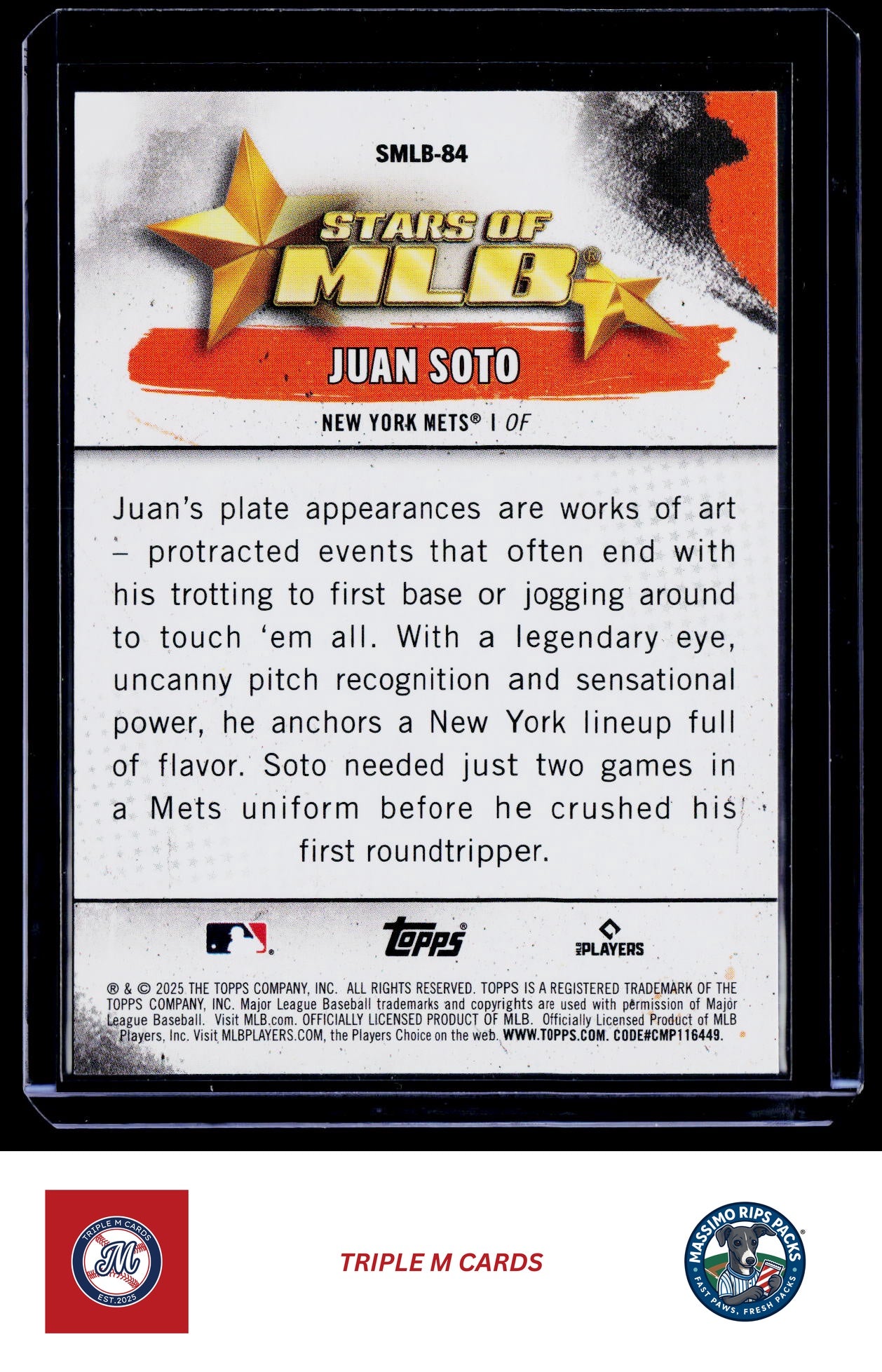 2025 Topps Update #SMLB-84 Juan Soto Stars of MLB