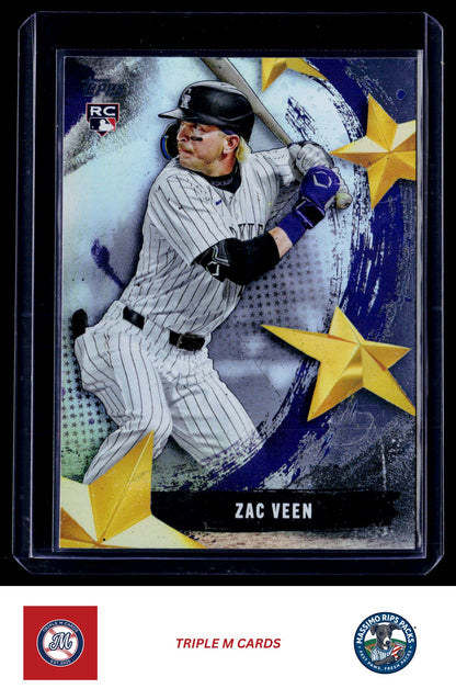 2025 Topps Update #SMLB-69 Zac Veen Stars of MLB