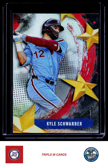 2025 Topps Update #SMLB-82 Kyle Schwarber Stars of MLB