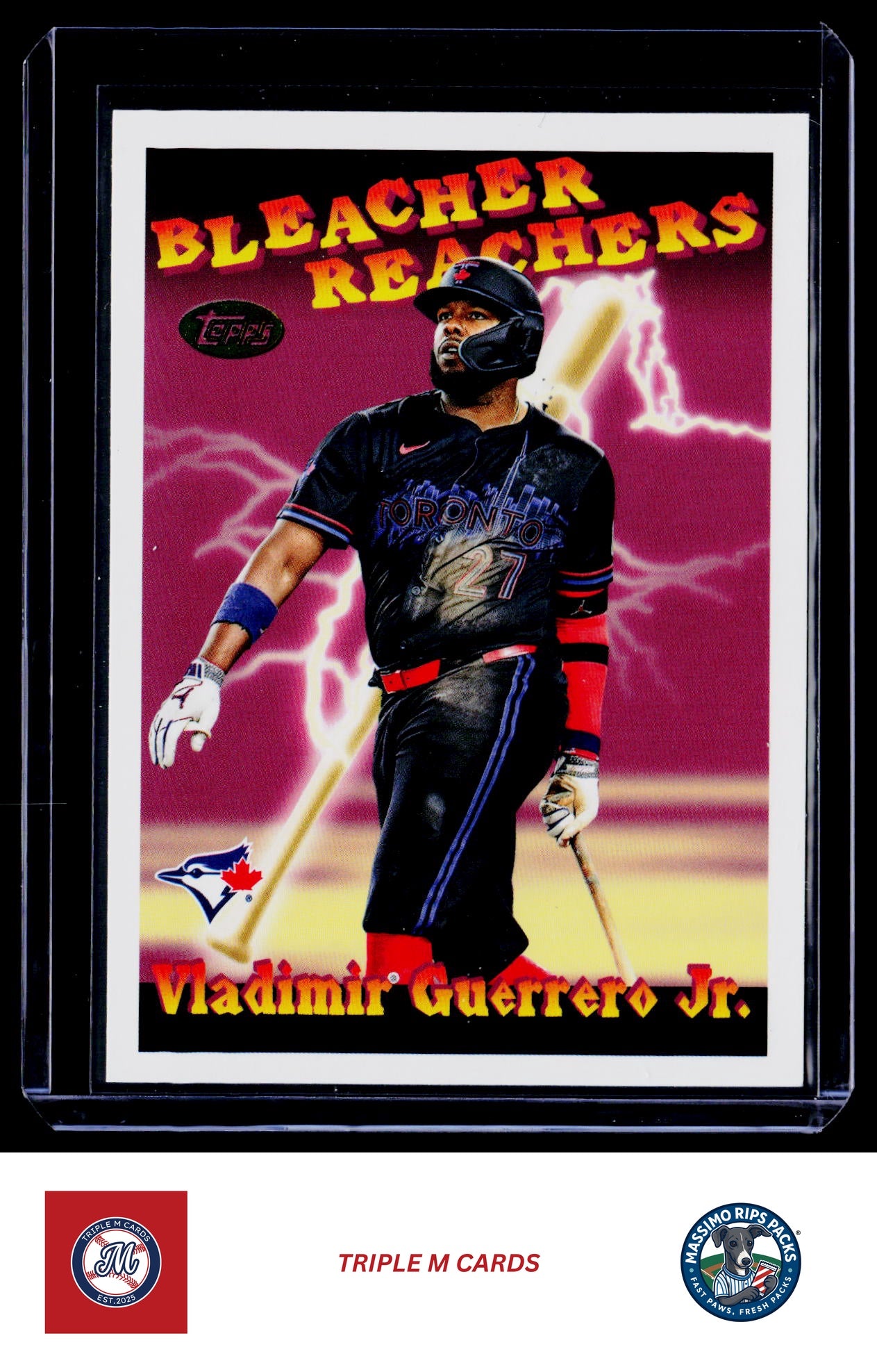 2025 Topps Update #BR-9 Vladimir Guerrero Jr. Bleacher Reachers