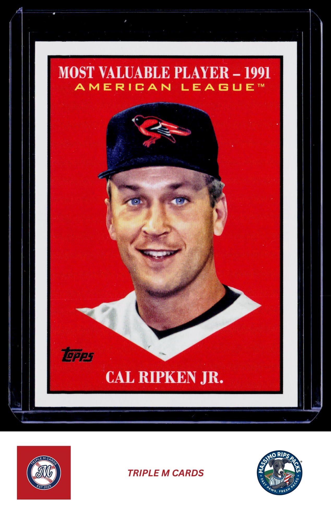 2025 Topps Update #MV-27 Cal Ripken Jr. Most Valuable
