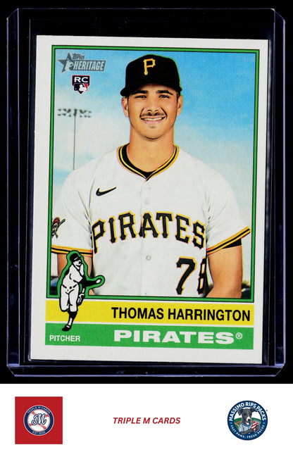 2025 Topps Heritage #664 Thomas Harrington