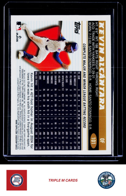 2025 Topps Archives #101 Kevin Alcántara