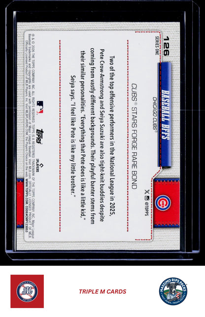 2026 Topps #126 Baseball BFFs
