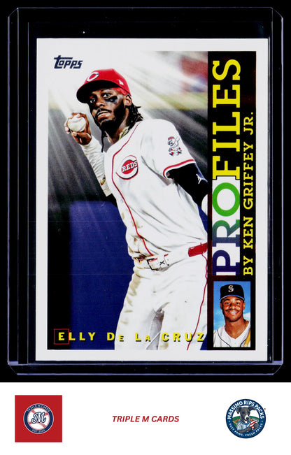 2026 Topps #TP-5 Elly De La Cruz Topps Profiles