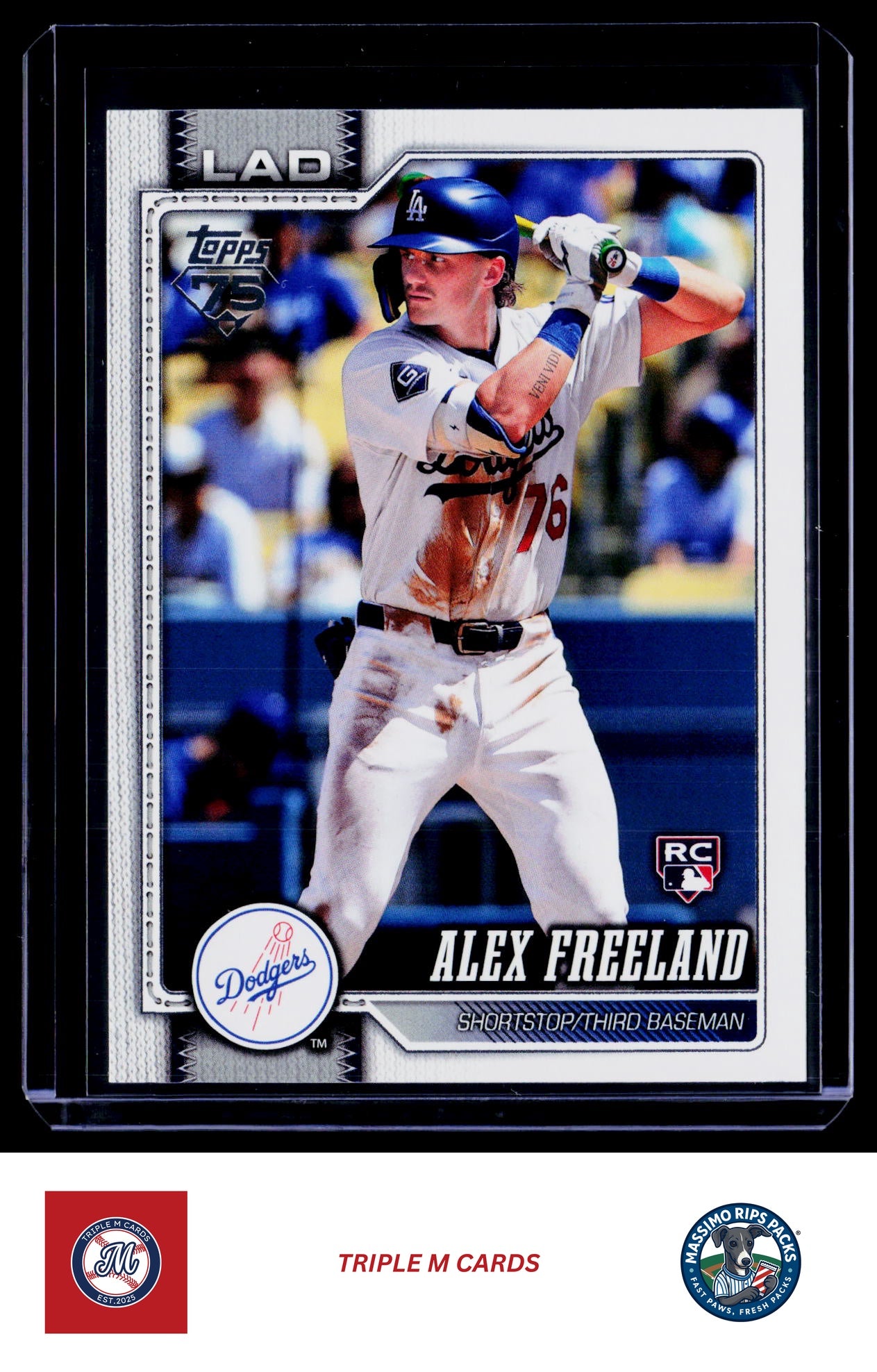 2026 Topps #74 Alex Freeland