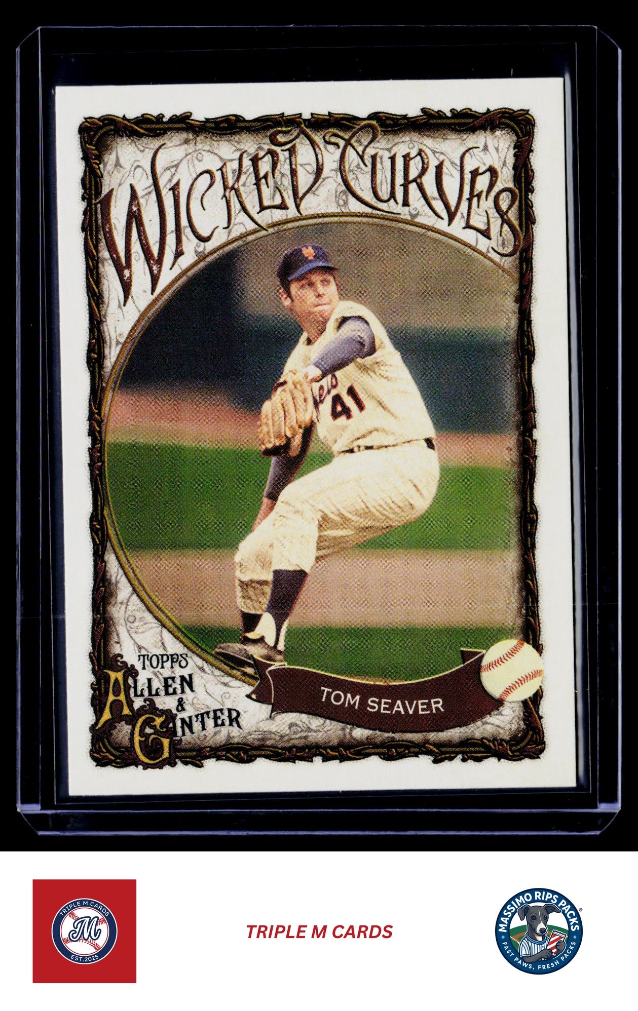 2025 Topps Allen & Ginter #WC-31 Tom Seaver Wicked Curves