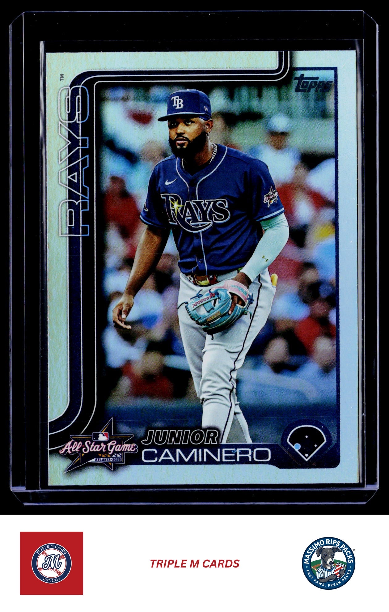 2025 Topps Chrome Update #ASGC-21 Junior Caminero 2025 All-Star Game