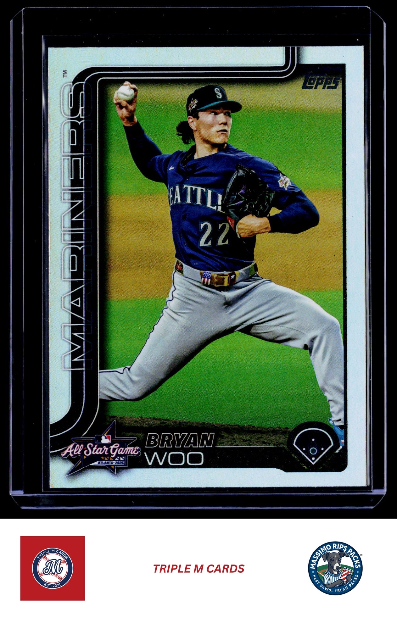 2025 Topps Update #ASG-34 Bryan Woo 2025 All-Star Game