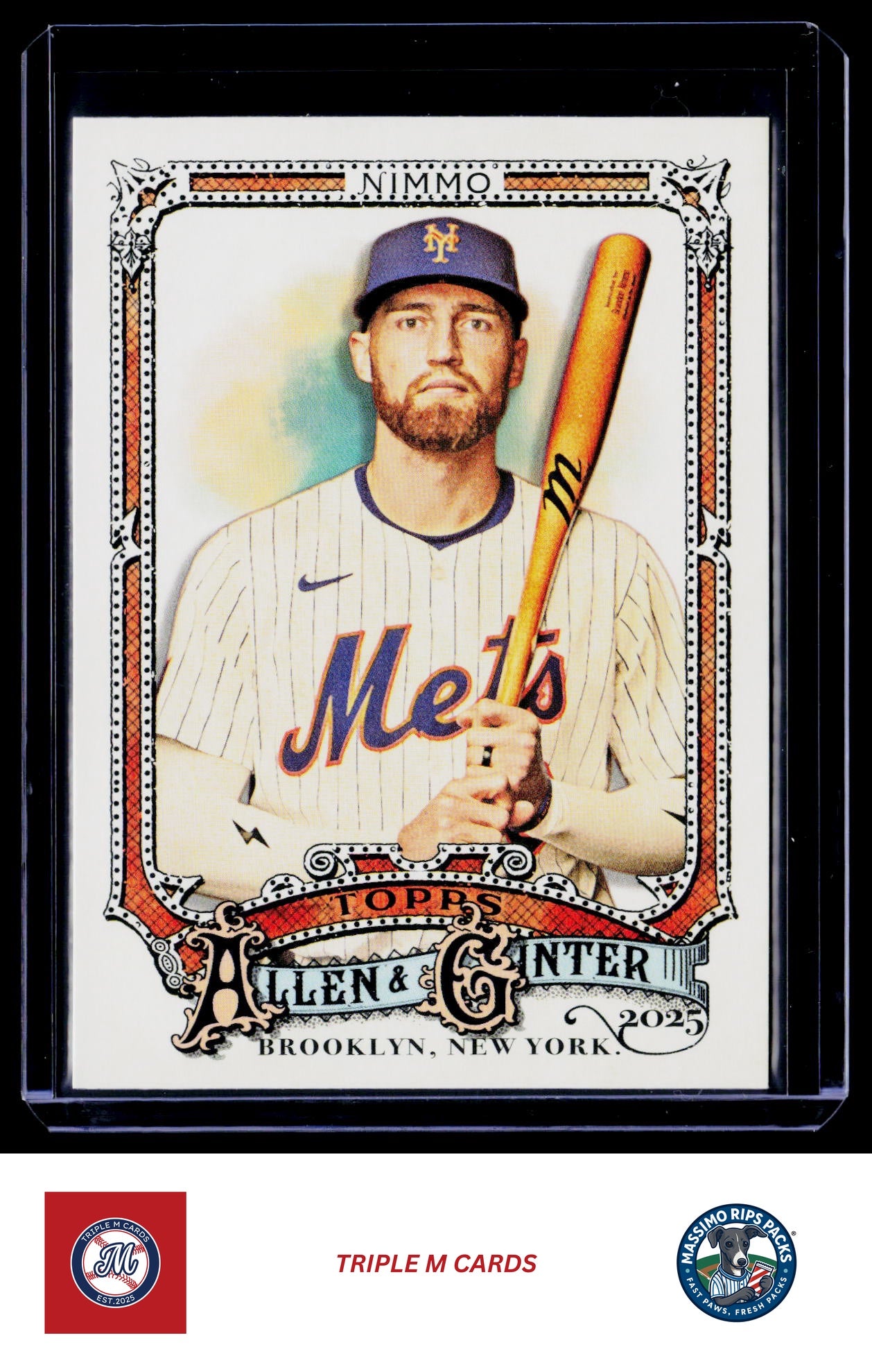 2025 Topps Allen & Ginter #238 Brandon Nimmo