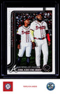 2025 Topps Update #US229 Marcell Ozuna / Ozzie Albies Diamante Foil