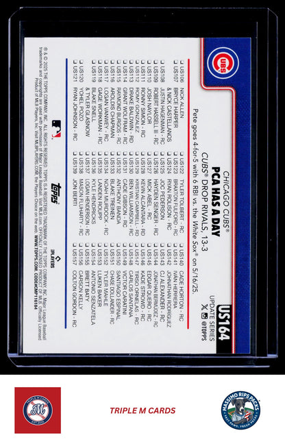 2025 Topps Update #US164 PCA Has A Day