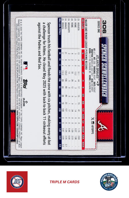 2026 Topps #306 Spencer Schwellenbach