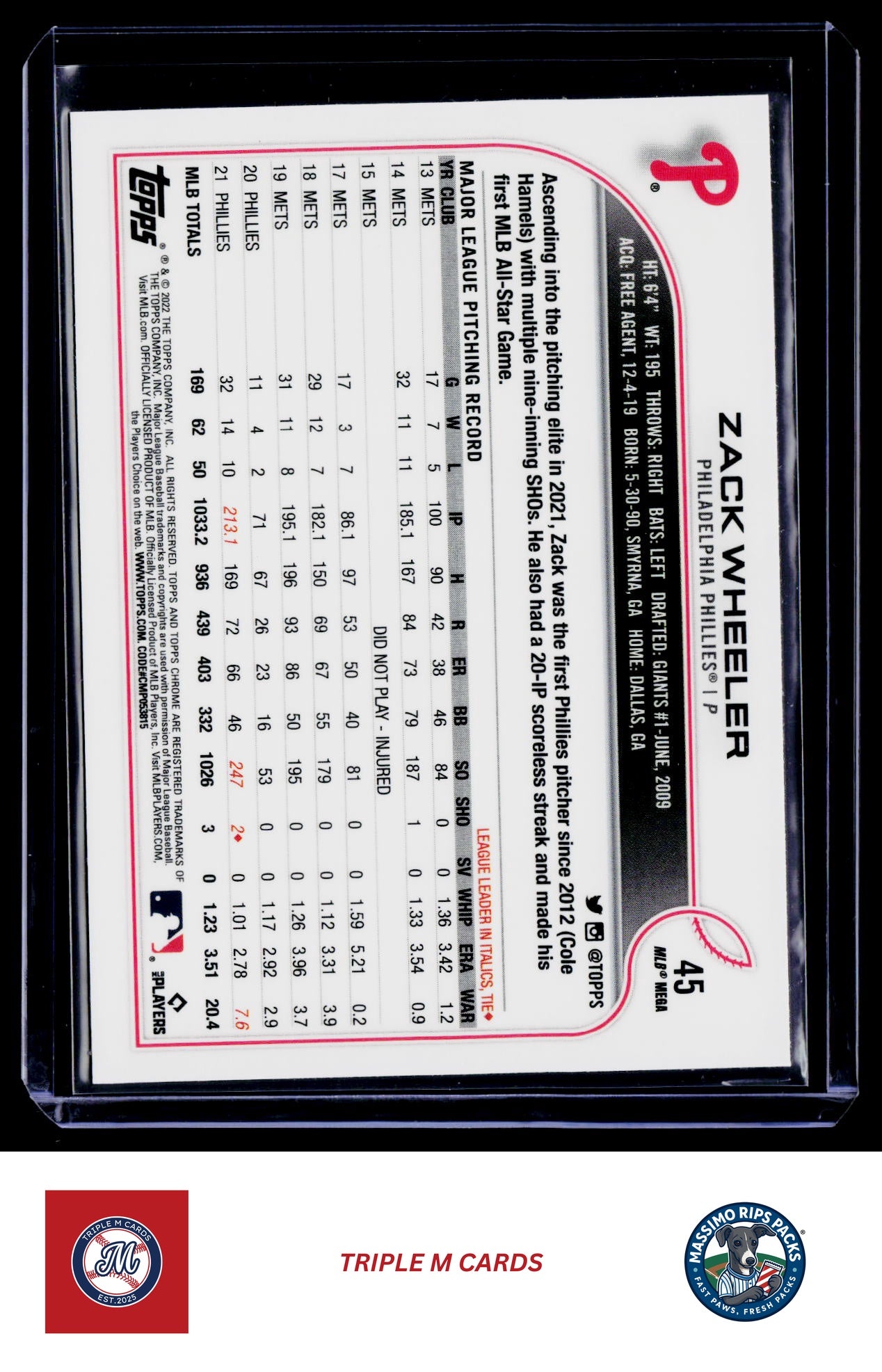 2022 Topps #45 Sonny Gray Rainbow Foil