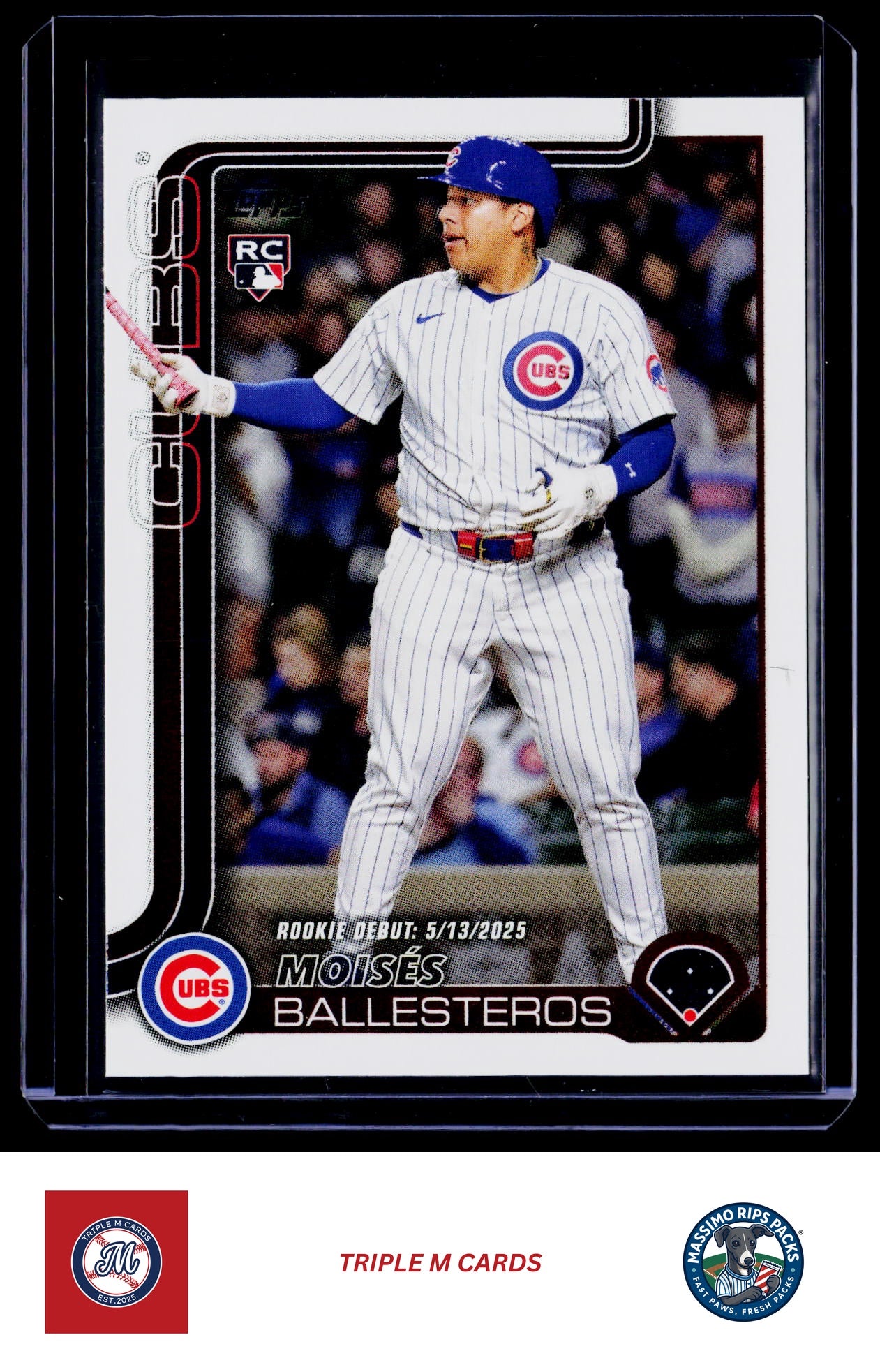 2025 Topps Update #US236 Moisés Ballesteros