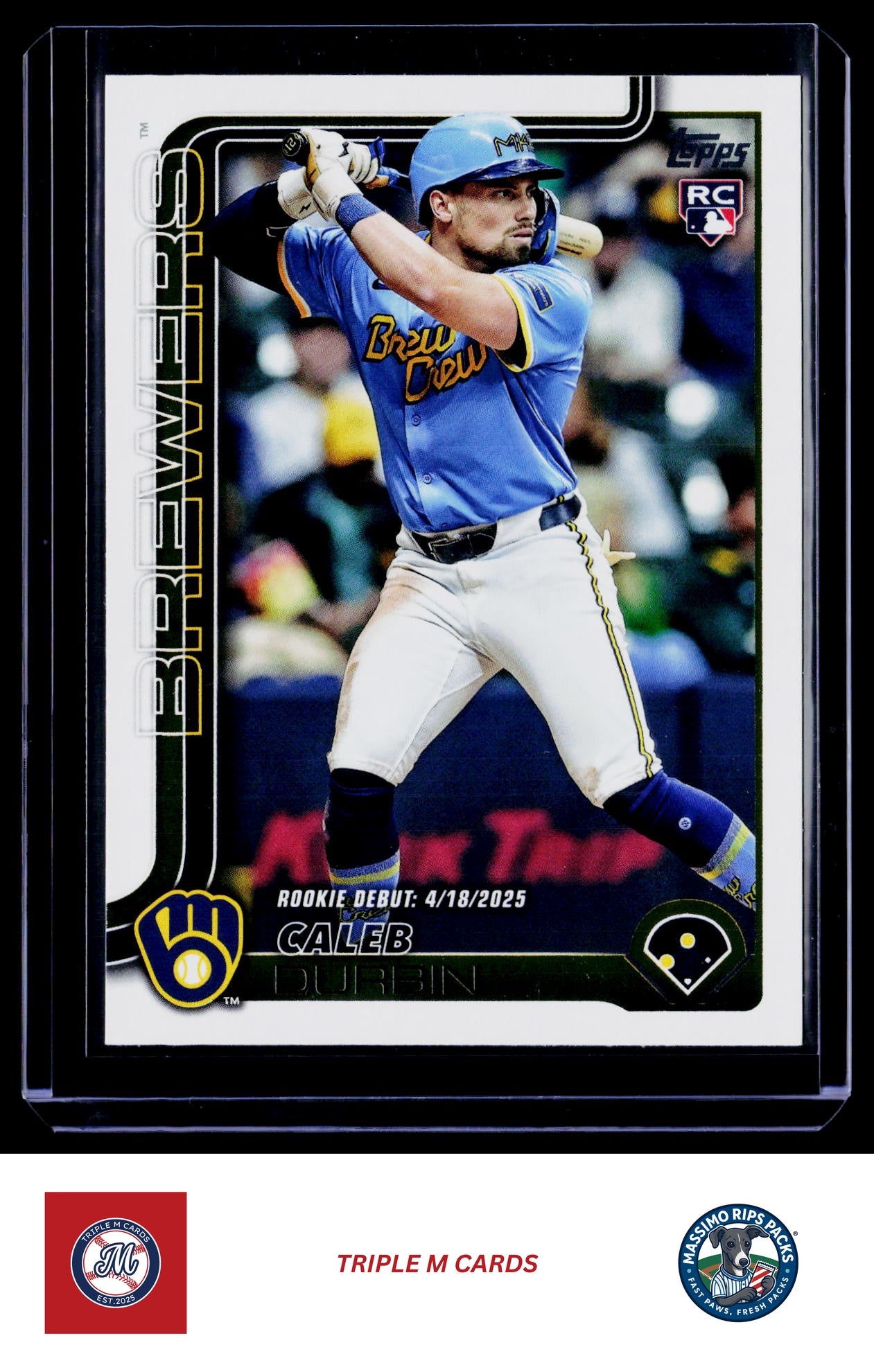 2025 Topps Update #US59 Caleb Durbin