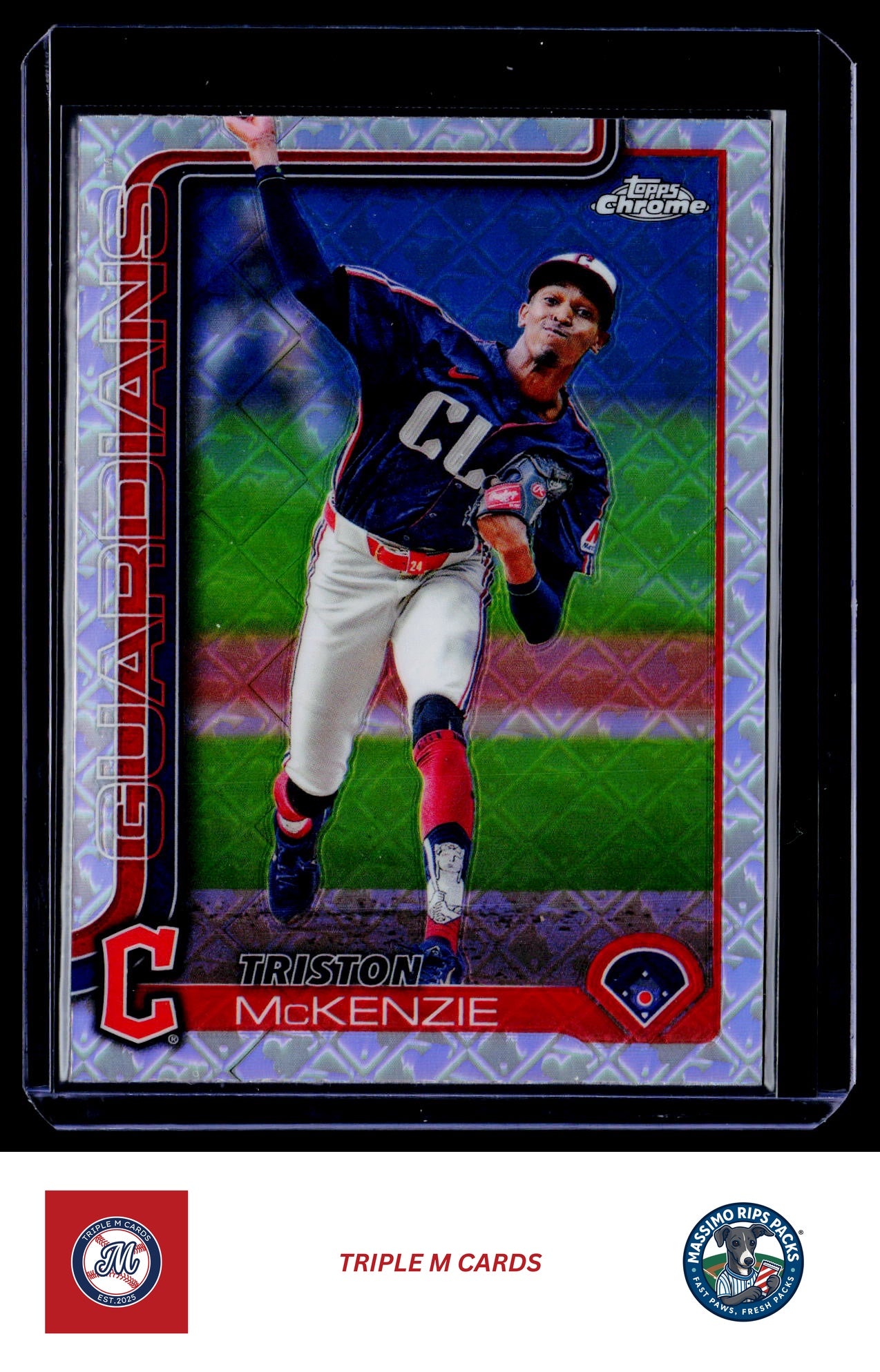 2025 Topps Chrome #21 Triston McKenzie Topps Refractors