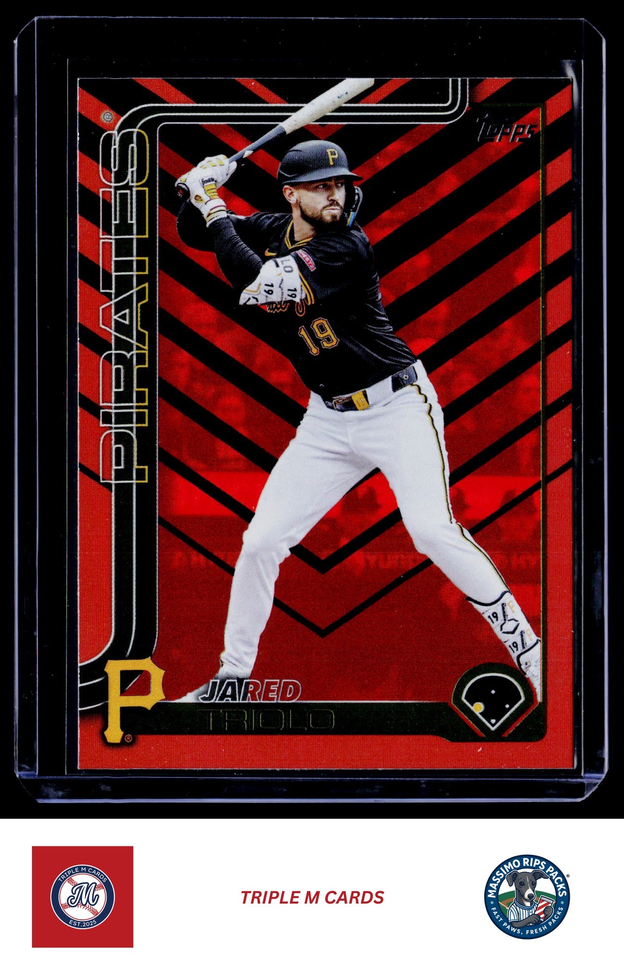 2025 Topps Update #US54 Jared Triolo Holiday